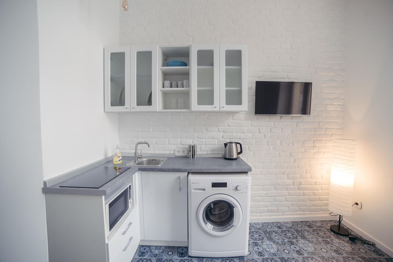Студия С Дизайнерским Ремонтом Lviv Exterior foto
